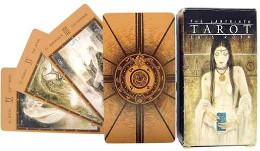 Карти таро Fournier — Tarot The Labyrinth by Luis Royo